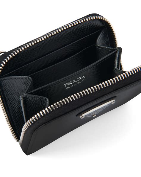 Prada saffiano card holders